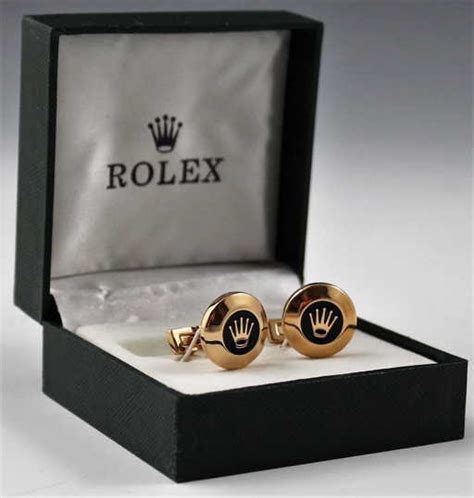 rolex cufflinks 2024|rolex cufflinks for sale.